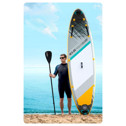 SUP-board til sjov og afslapning på vandet - 320 cm, komplet sæt med pagaj, pumpe og rygsæk