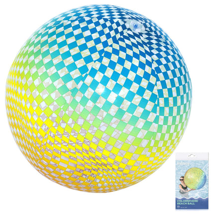 Oppustelig badebold 107 cm i levende farver – Bestway Colorsphere