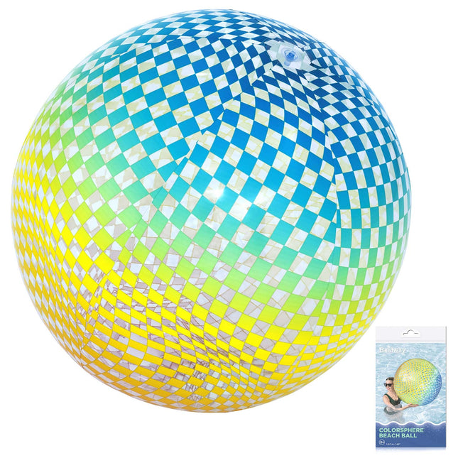 Oppustelig badebold 107 cm i levende farver – Bestway Colorsphere