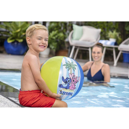 Oppustelig strandbold med Disney Lilo & Stitch-motiv, 51 cm – Bestway