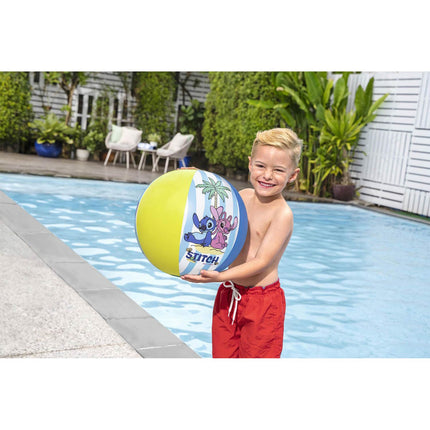 Oppustelig strandbold med Disney Lilo & Stitch-motiv, 51 cm – Bestway
