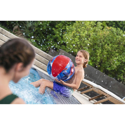 Oppustelig strandbold med Spider-Man-motiv, 51 cm – Bestway