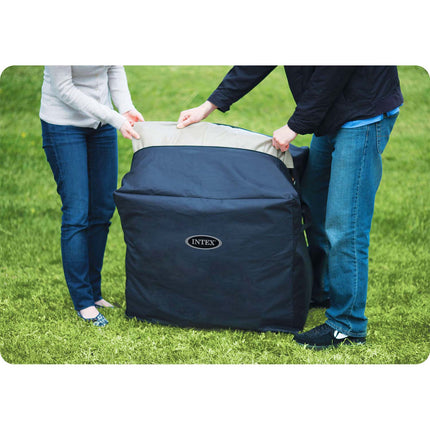 Stor 4-personers hjemmespa med hydromassage og app-styring - 175 x 71 cm