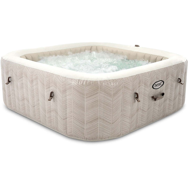 Stor 4-personers hjemmespa med hydromassage og app-styring - 175 x 71 cm