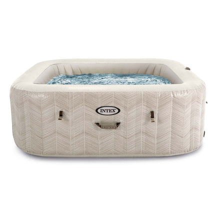 Stor 4-personers hjemmespa med hydromassage og app-styring - 175 x 71 cm