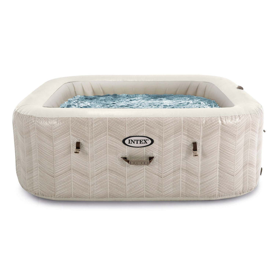 Stor 4-personers hjemmespa med hydromassage og app-styring - 175 x 71 cm