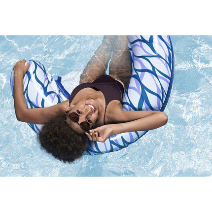 Oppustelig flydemadras med siddeplads og CoolDown-mesh, 119 x 67,5 cm – Bestway