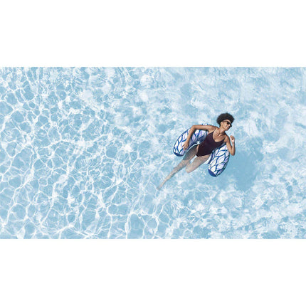 Oppustelig flydemadras med siddeplads og CoolDown-mesh, 119 x 67,5 cm – Bestway