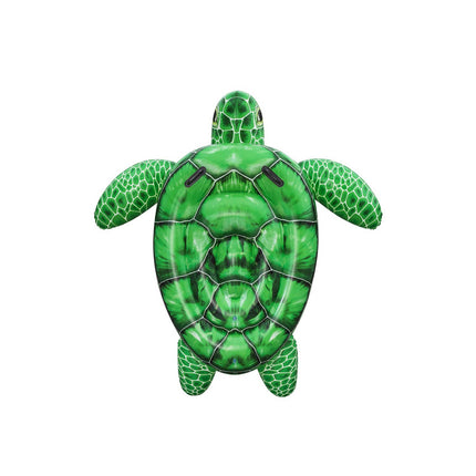 Stor oppustelig skildpadde til vandet 150 x 145 cm med håndtag, op til 45 kg, fra 3 år – Bestway