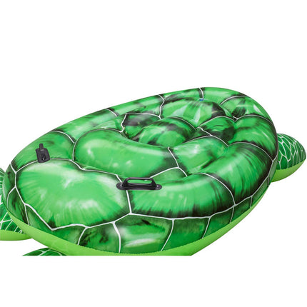 Stor oppustelig skildpadde til vandet 150 x 145 cm med håndtag, op til 45 kg, fra 3 år – Bestway