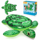 Stor oppustelig skildpadde til vandet 150 x 145 cm med håndtag, op til 45 kg, fra 3 år – Bestway