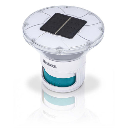 Flydende klordoser til pool med solcelledrevet LED-lys og 9 lystilstande – Bestway