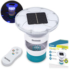 Flydende klordoser til pool med solcelledrevet LED-lys og 9 lystilstande – Bestway