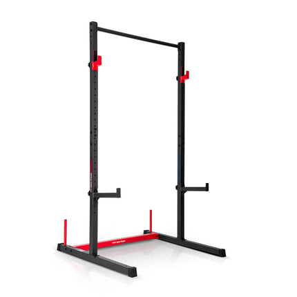Half rack med pull-up-stang, vægtstangsholdere og sikkerhedsbjælker – op til 300 kg