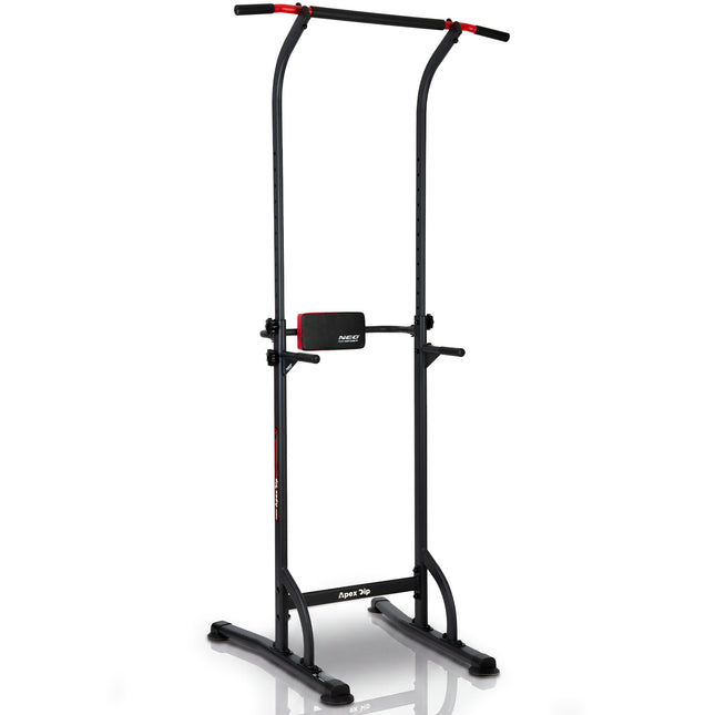 Fritstående træningsstation til pull-ups, dips og benløft – maks. brugervægt 100 kg