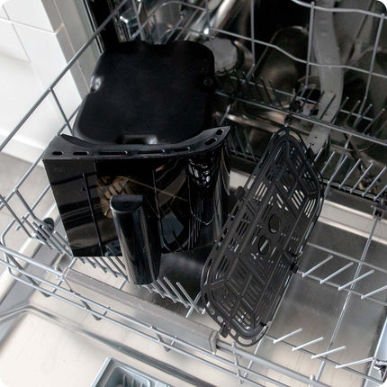 Dobbeltkammer Airfryer 10,2 l - Sund frituregryde med 8 programmer og touchskærm