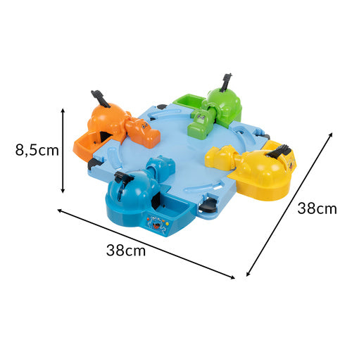 Hungry Hippos spil - sjovt familie arcade spil med nemme regler