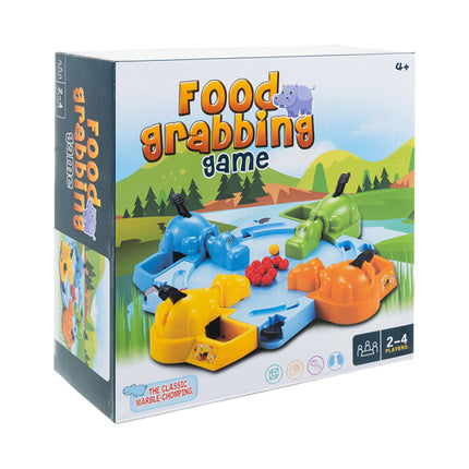 Hungry Hippos spil - sjovt familie arcade spil med nemme regler