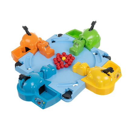 Hungry Hippos spil - sjovt familie arcade spil med nemme regler