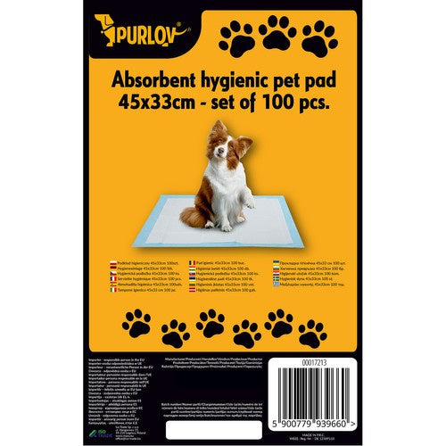 Hygiejneunderlag til Dyr - 100 stk. + Affaldsposer til Hunde - 30 stk.