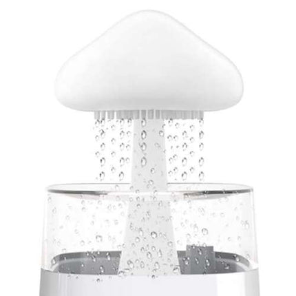 Humidifier med LED Natlampe og Regn Effekt – Skab Hyggelig Atmosfære