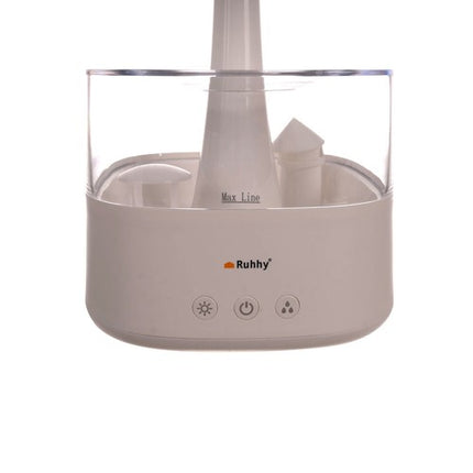 Humidifier med LED Natlampe og Regn Effekt – Skab Hyggelig Atmosfære