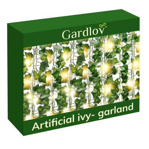 Naturlig Kunstig Vinstok med LED Belysning – Perfekt til Indretning