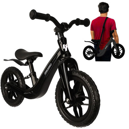 Balancecykel til børn med justerbart sæde og EVA-hjul