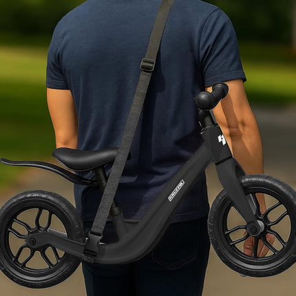 Balancecykel til børn med justerbart sæde og EVA-hjul