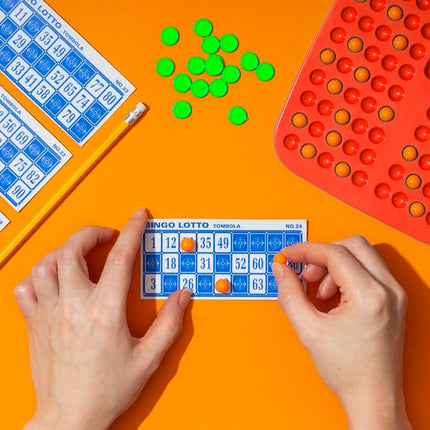 Bingo Spil til Børn og Familie – Sjovt Lotterispil med Trækmaskine!