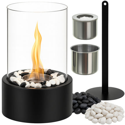 Elegant biopejs til hjemmet med sikker glasdome og stilfuldt design
