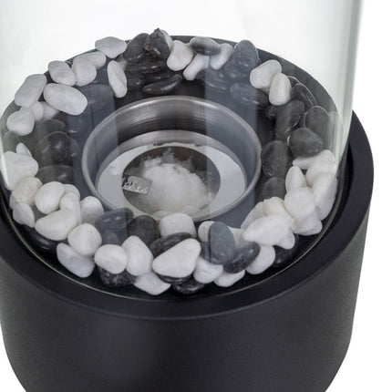 Elegant biopejs til hjemmet med sikker glasdome og stilfuldt design