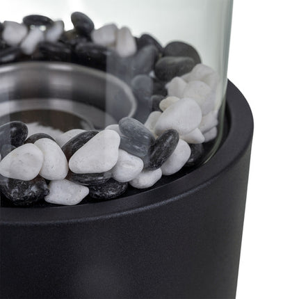 Elegant biopejs til hjemmet med sikker glasdome og stilfuldt design