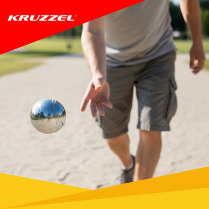 Boules Spil Sæt med 8 Bolde og Taske – Perfekt Underholdning til Udelivet