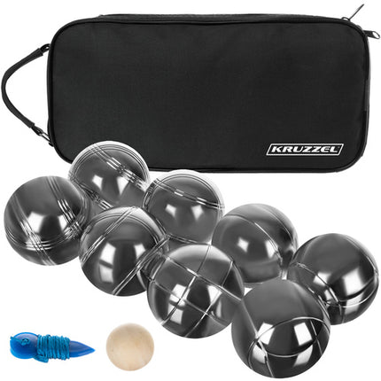 Boules Spil Sæt med 8 Bolde og Taske – Perfekt Underholdning til Udelivet
