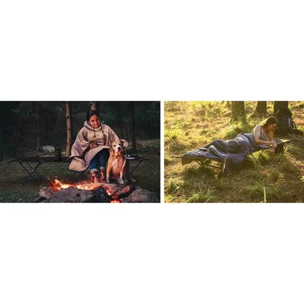 Folding Camping Seng - Stabil og Komfortabel til Udendørs Brug