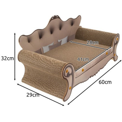 Elegant Kradsepost og Sofa til Katte – Komfortabel og Holdbar