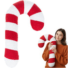 Julepynt - Blød Candy Cane Pude i Rød og Hvid