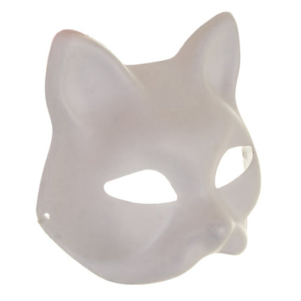 DIY katteansigt masker - Sæt med 10 kreative masker