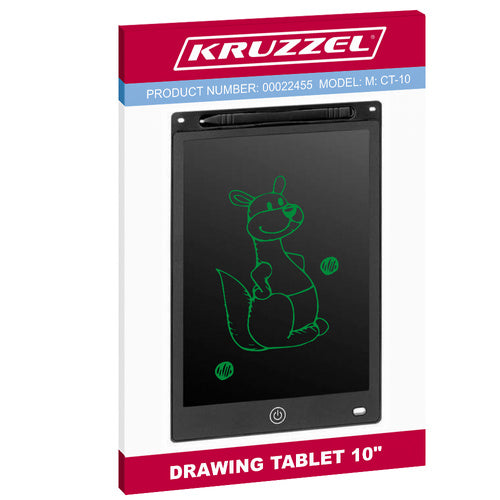 10" XL Tegnetablet – Perfekt til Børn og Voksne