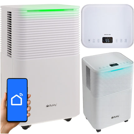 Effektiv affugter med WiFi kontrol og 12L kapacitet