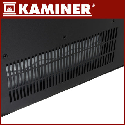 EmbeGO 2000W elektrisk radiator med flammeeffekt