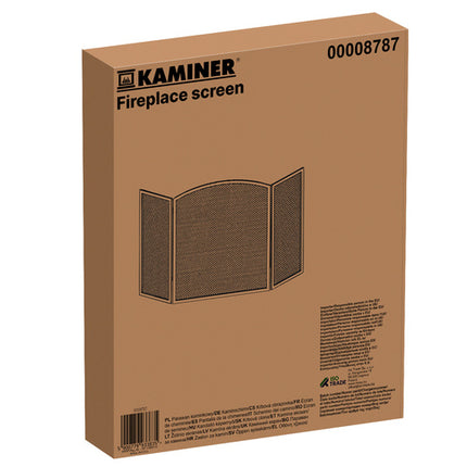 Stort Pejsescreen i Stål – Sikkerhed og Stil til Dit Hjem