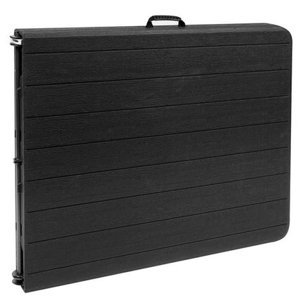 Foldbar havebord 180 cm med praktisk opbevaring