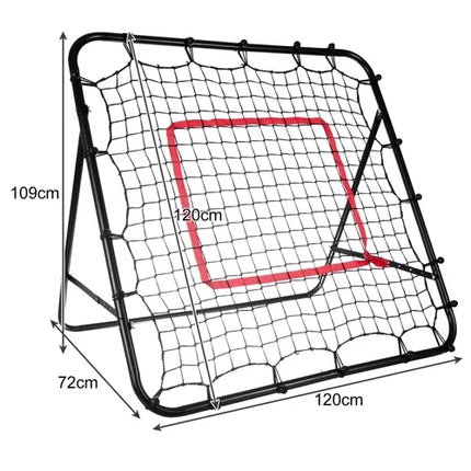 Fodboldtræner med Mål 120x120 cm – Forbedr Dit Spil