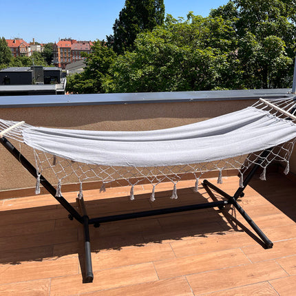Hængekøje til haven 200x150cm med solidt design