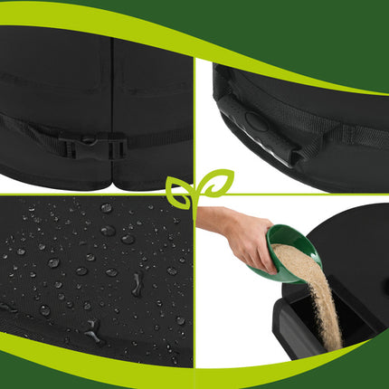 Fyldsand parasolstand i Oxford stof - 40kg kapacitet