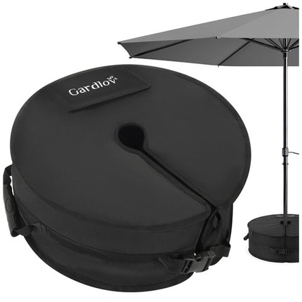 Fyldsand parasolstand i Oxford stof - 40kg kapacitet