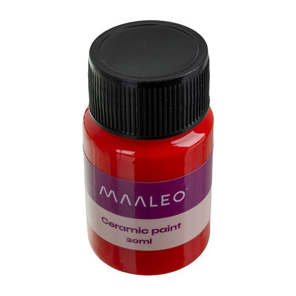 Maaloe glas- og keramikmaling sæt med 12 farver