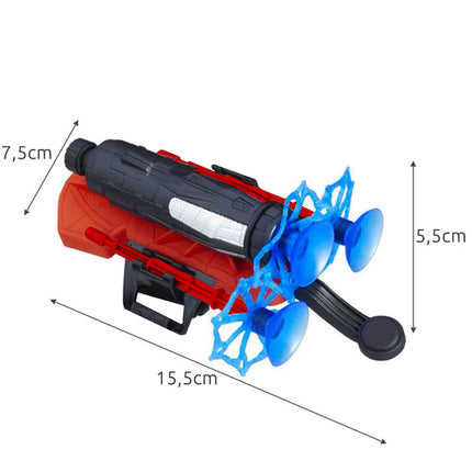 Superheltehandske med launcher og dartpile til sjov leg
